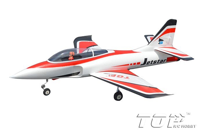 TopRC Jet Star 800mm Wingspan RC Jet PNP Red