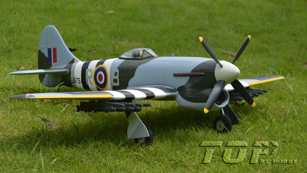 TopRC Hawker Tempest 800mm Wingspan RC Plane PNP