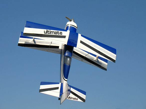 Ultimate .46 42'' Nitro RC BiPlane Airplane ARF Blue