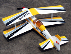 Ultimate 46 42'' Nitro RC BiPlane Airplane ARF, Returned