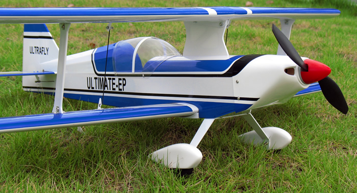 Ultimate Bipe Electric RC Airplane 30'' ARF Blue Returned