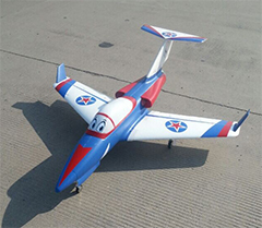 Taft-Hobby Valkyrie 90mm EDF RC Jet PNP Version White/Blue