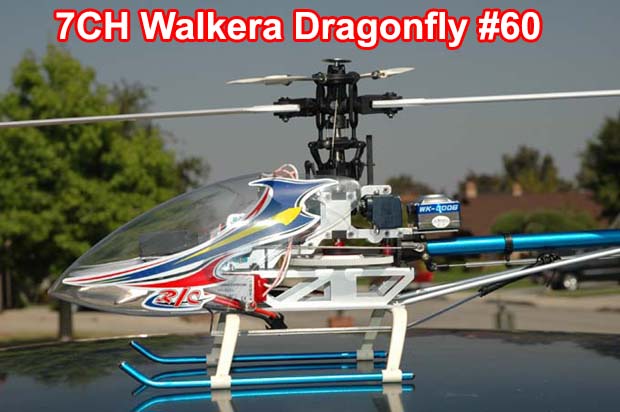 WALKERA DRAGONFLY 60 RC HELICOPTER 7-CH RTF