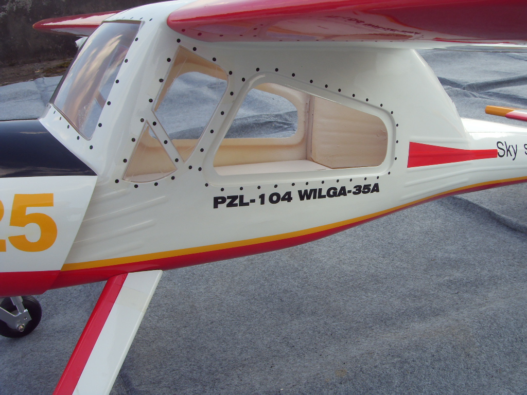 wilga rc plane