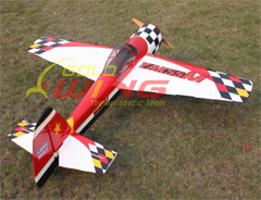 Goldwing ARF Yak 55M 50E 57'' Electric/Nitro Aerobatic 3D RC Airplane White C