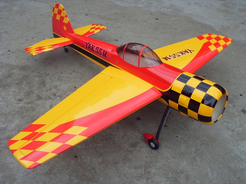 Skyway Yak 55M 50CC 89'' Carbon Aerobatic RC Airplane Red