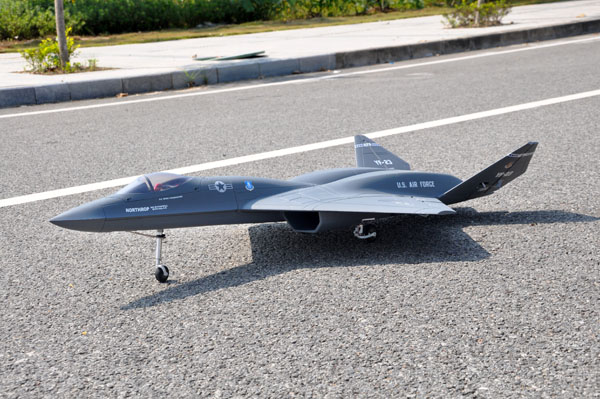 LX Northrop YF-23 Twin 70mm EDF RC Jet Kit Version