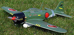 Zero Fighter 50 53.5'' Nitro RC Airplane ARF