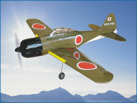 Zero Fighter Electric RC Airplane 37'' ARF